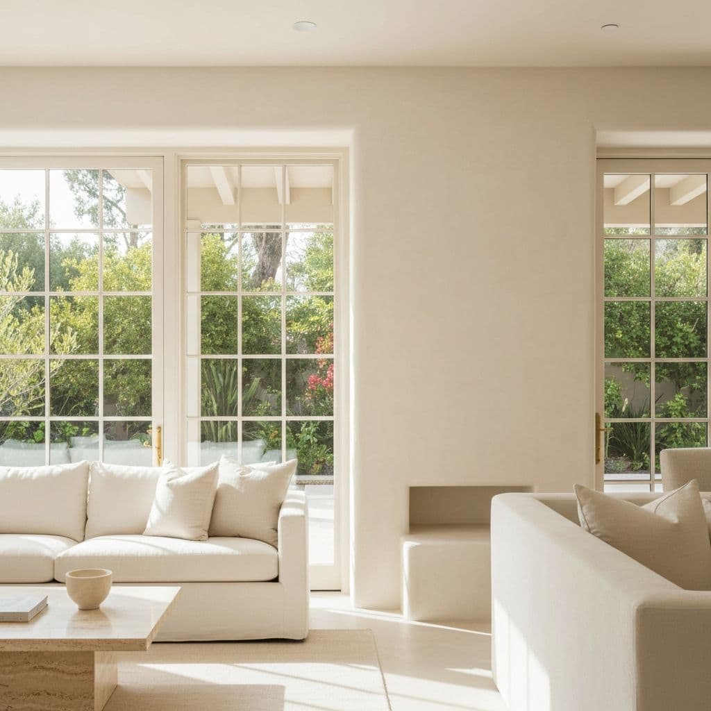 Sunlit luxury interior — Southern California home